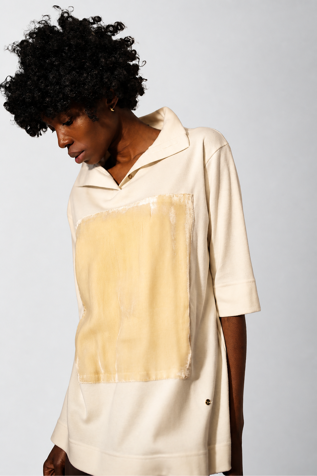 Silk Velvet Bamboo Cotton Spandex Top