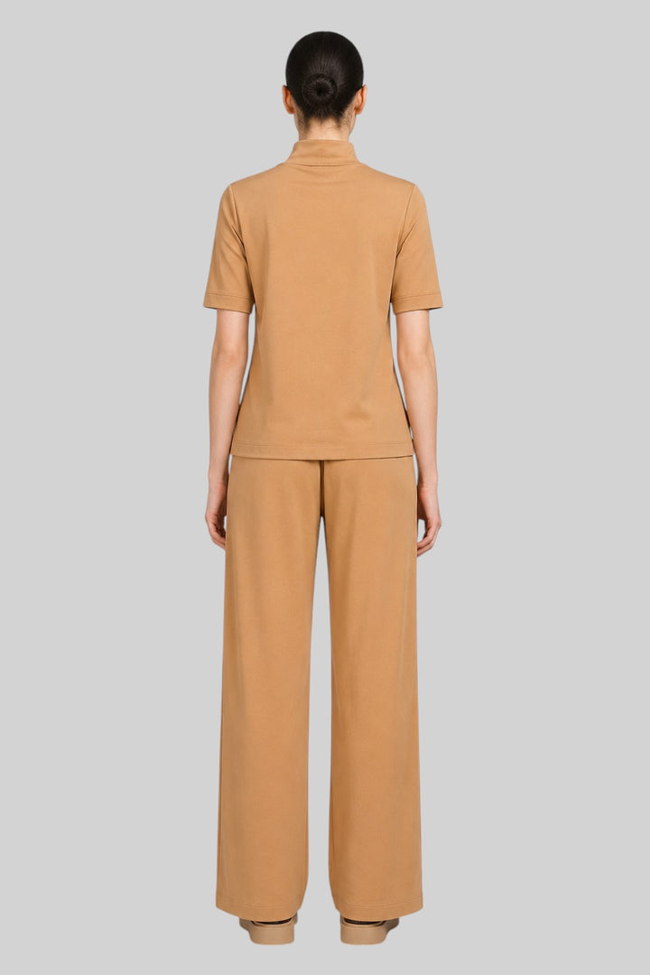 Wide-Leg Bamboo Cotton Jersey Outfit