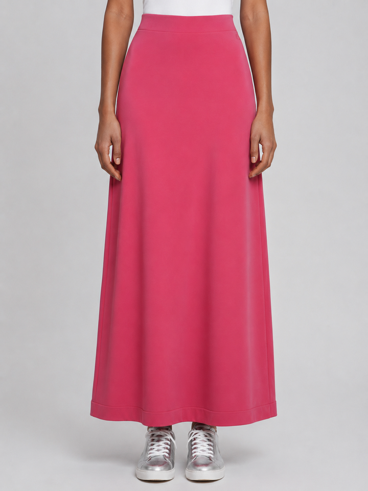 Cotton A-Line Skirt