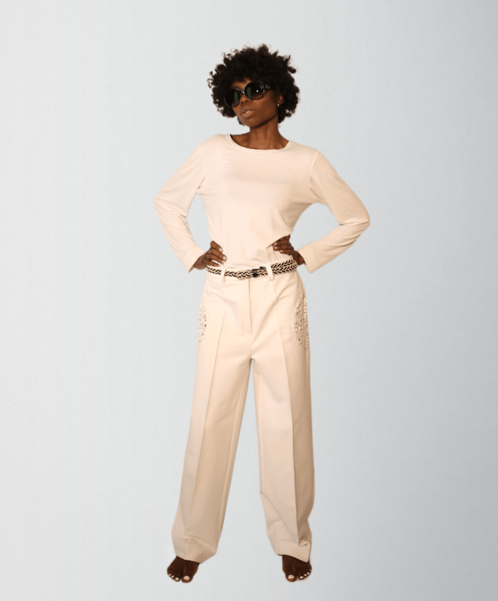 Hemp Spandex French Terry Blouse