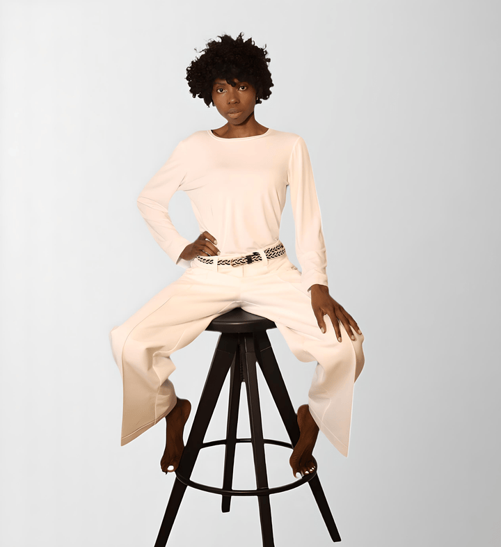 Hemp Spandex French Terry Blouse