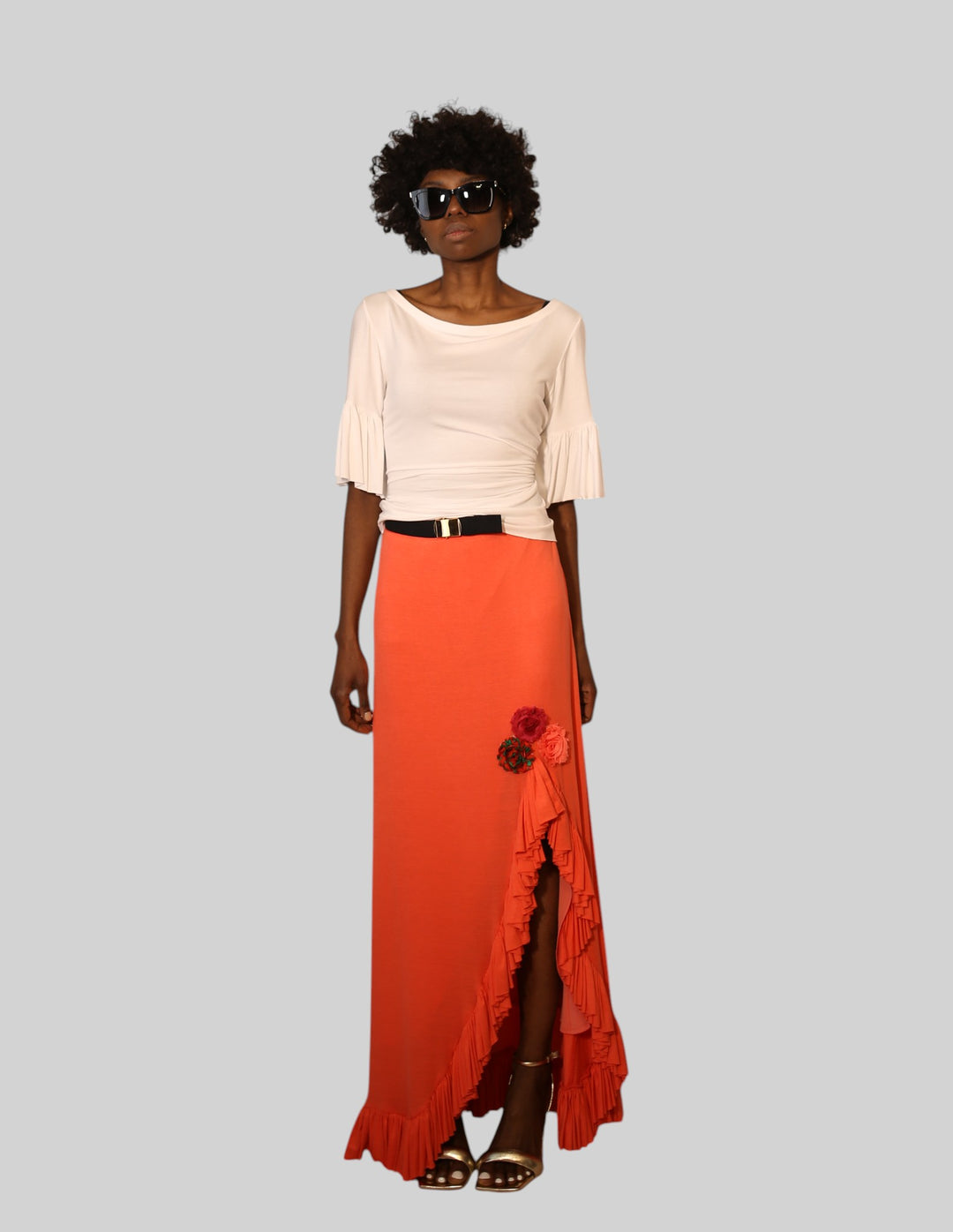 Soft Bamboo Cotton Jersey Skirt