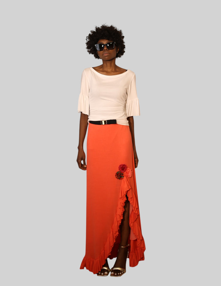 Soft Bamboo Cotton Jersey Skirt