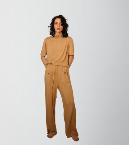 Luxe bamboo cotton jersey outfit