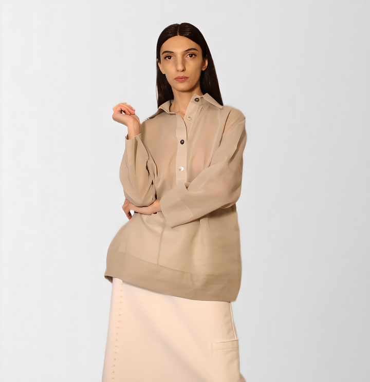 Silk Organza Lightweight Blouse