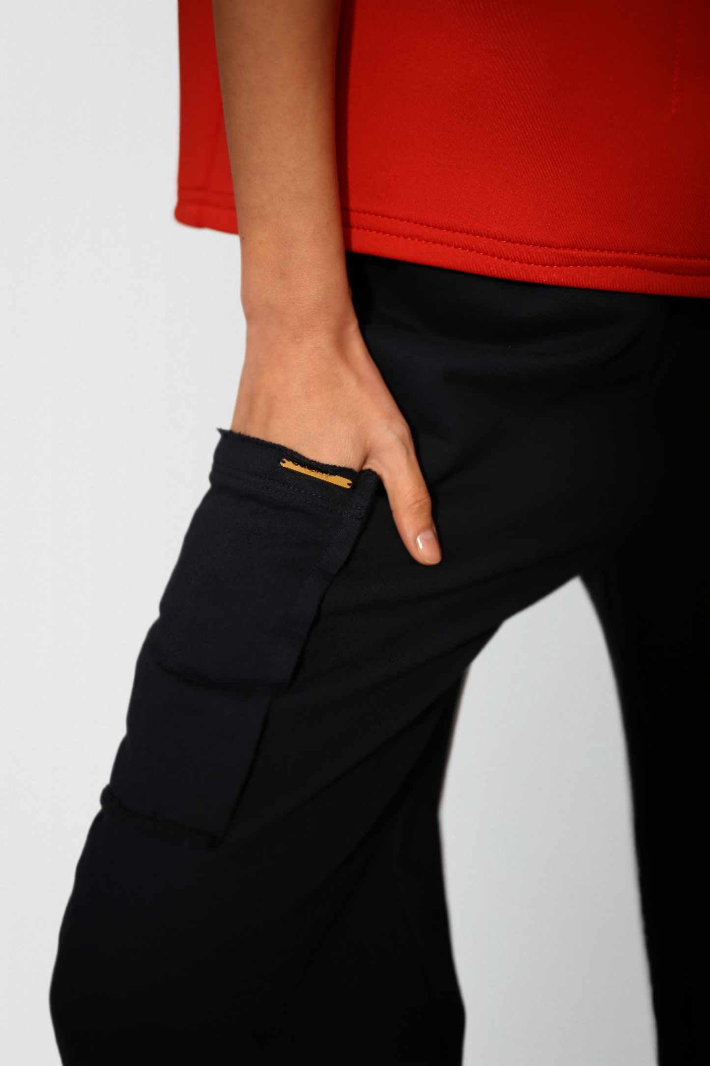 Virgin cotton heavyweight pants