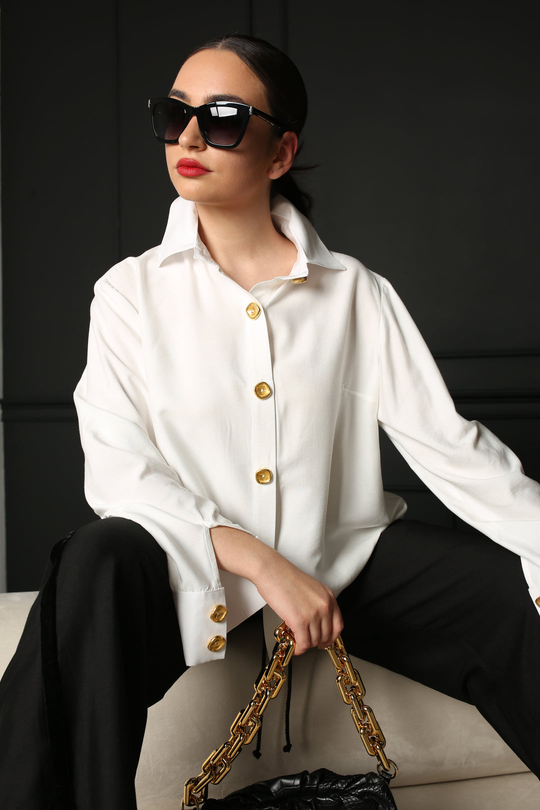 Natural Silk Linen Shirt
