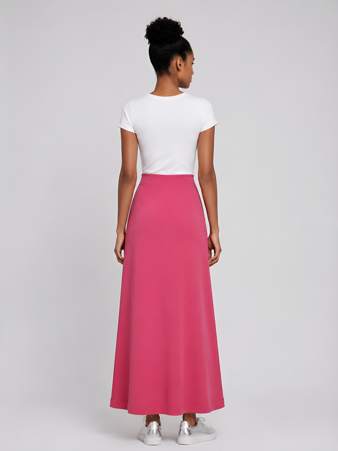 Cotton A-Line Skirt