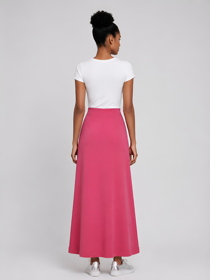 Cotton A-Line Skirt
