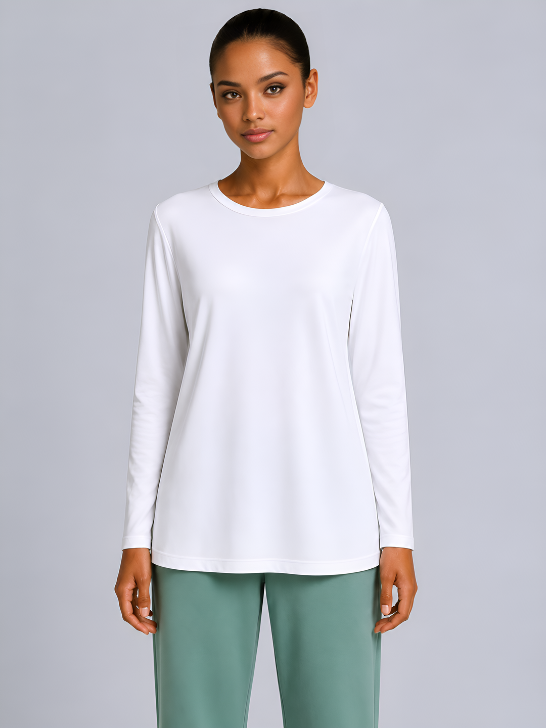 Hemp Spandex French Terry Blouse