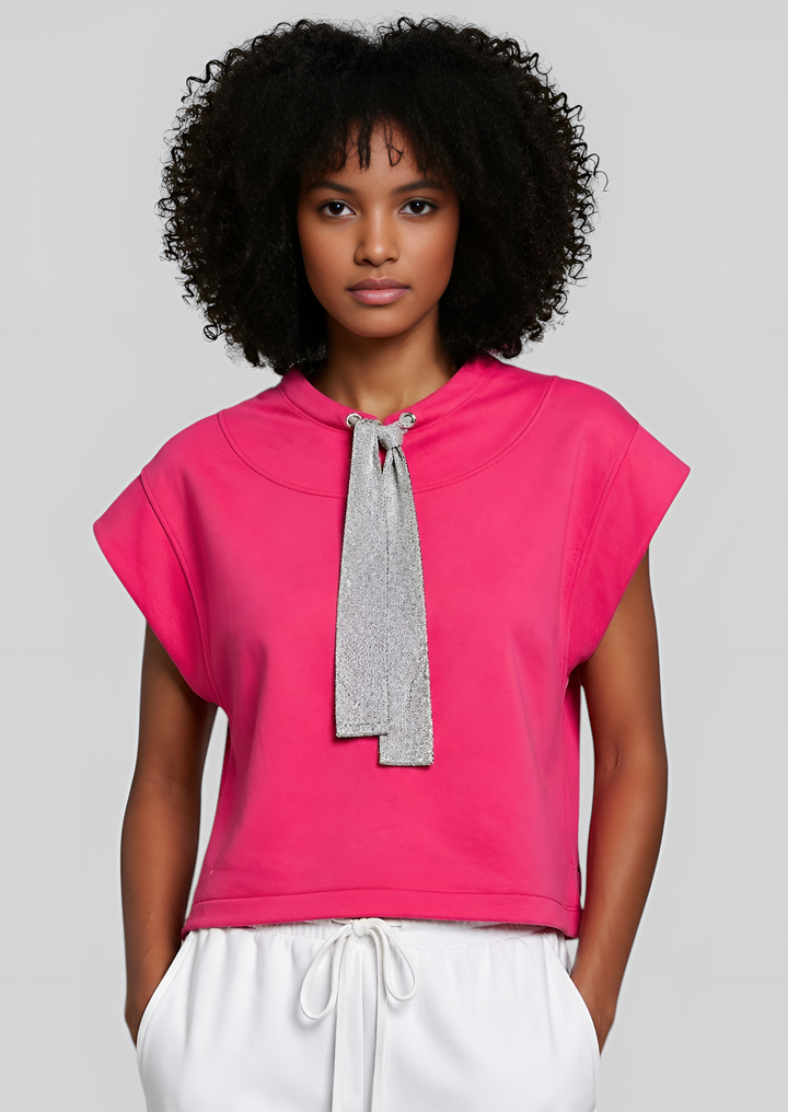 Cropped Hoodie Pullover