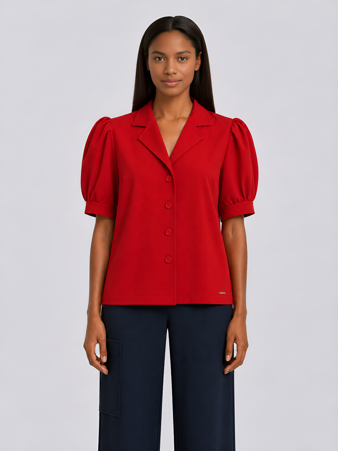 Light Space Cotton Blouse