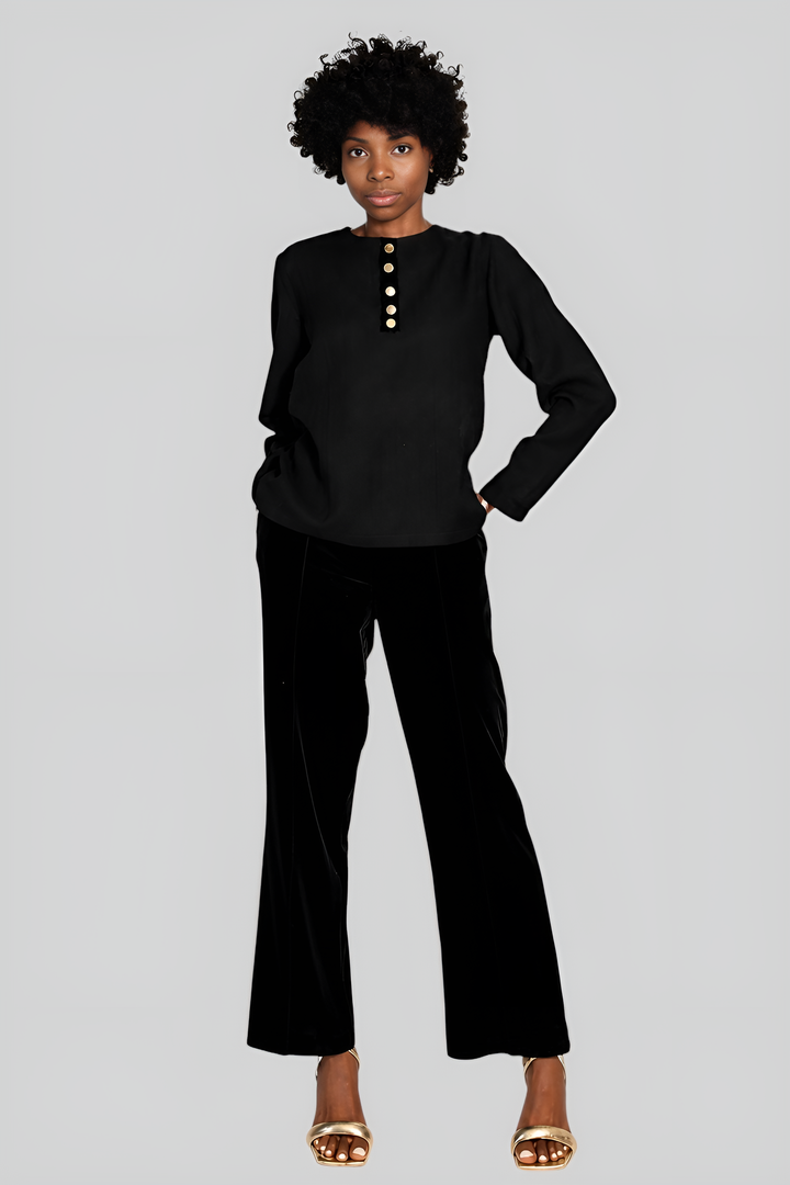 Lightweight Wool Blouse