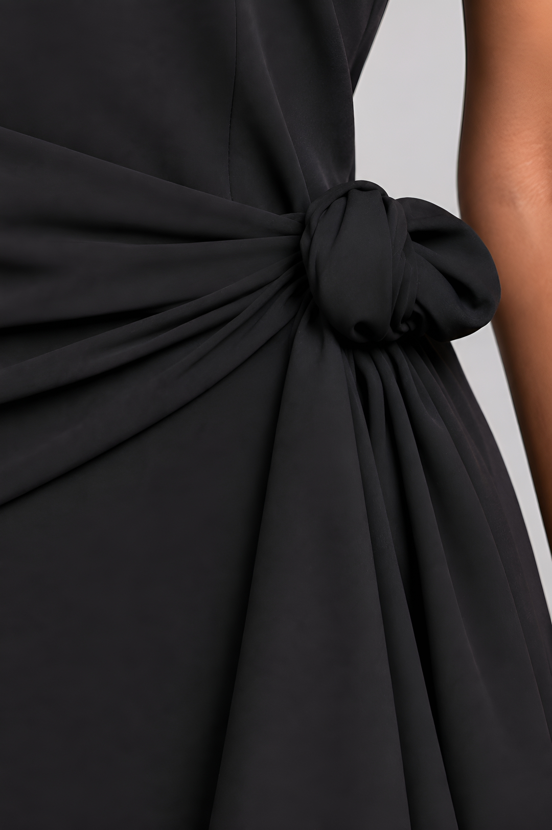 The Élan Draped Midi Dress