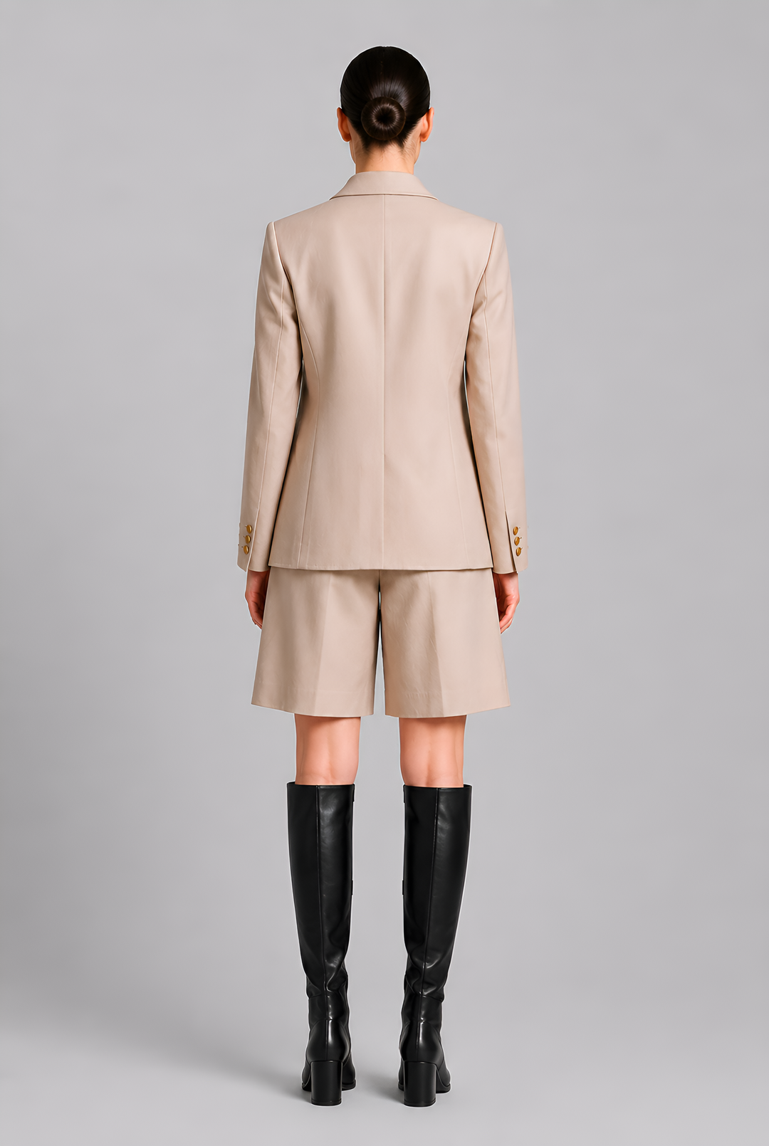Tailored Blazer & Bermuda Ensemble