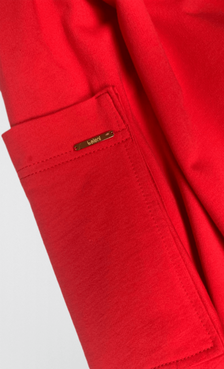 Wide-Leg French Terry Cotton Trackpants