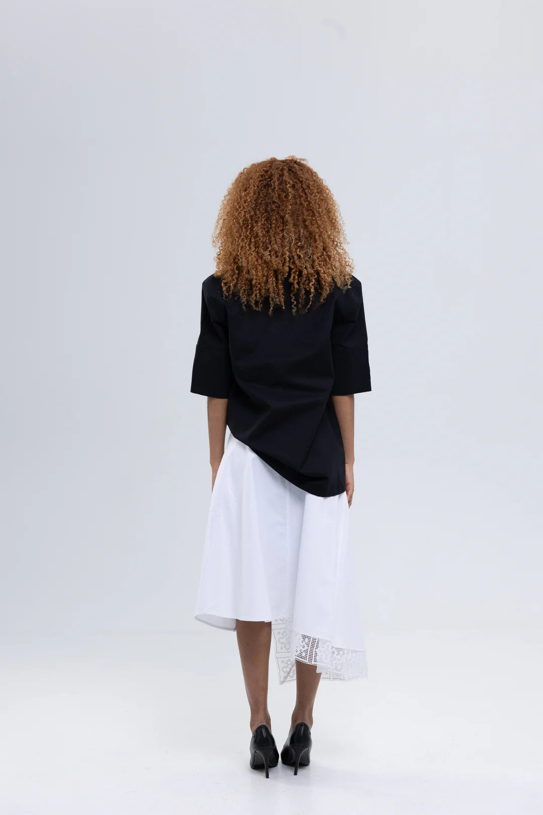 Soft Cotton Canvas Skirt