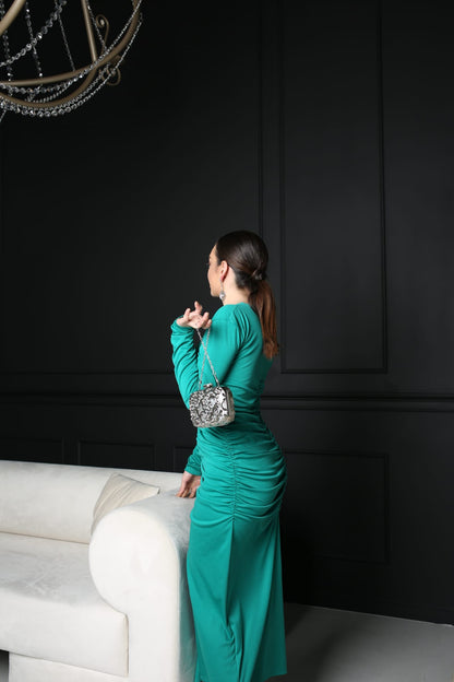 Lightweight polyester knit dress 2