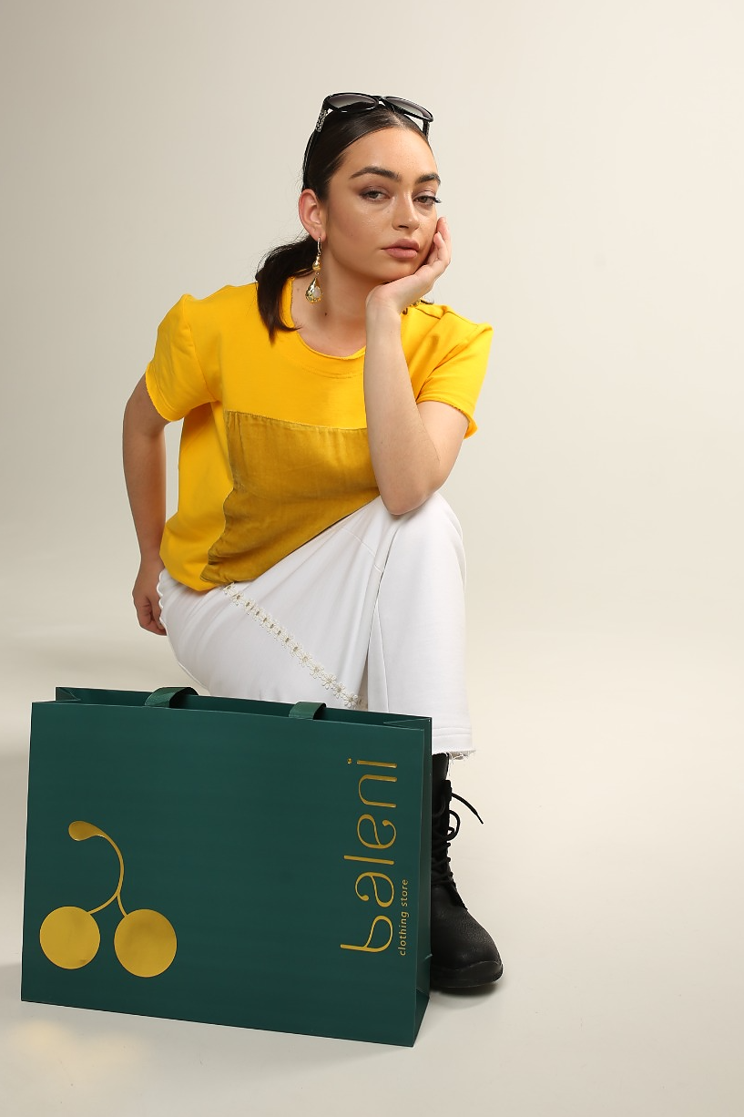 Soft Silk Velvet Cotton Elastane T-Shirt