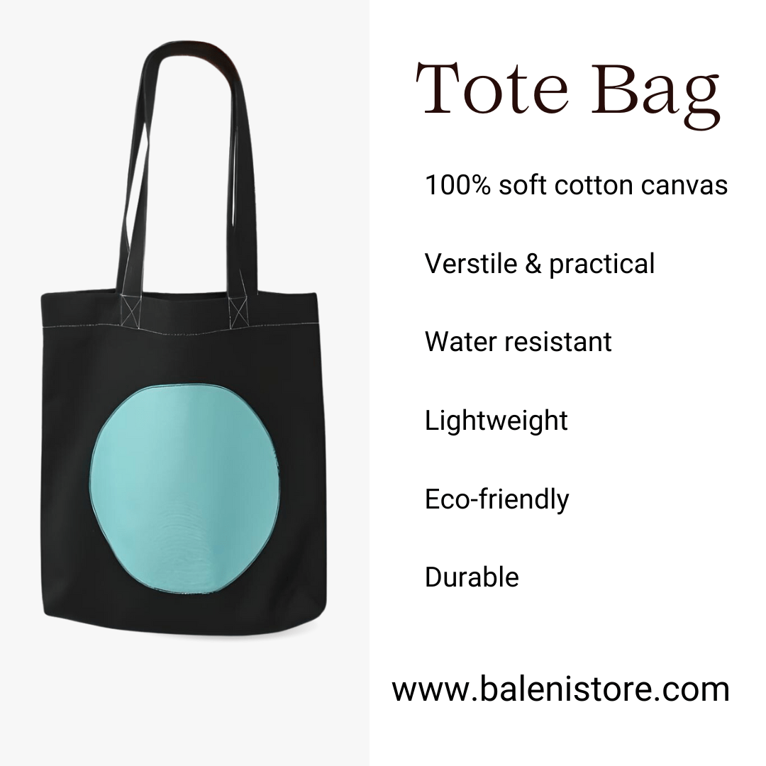 Soft Canvas Cotton Tote Bag