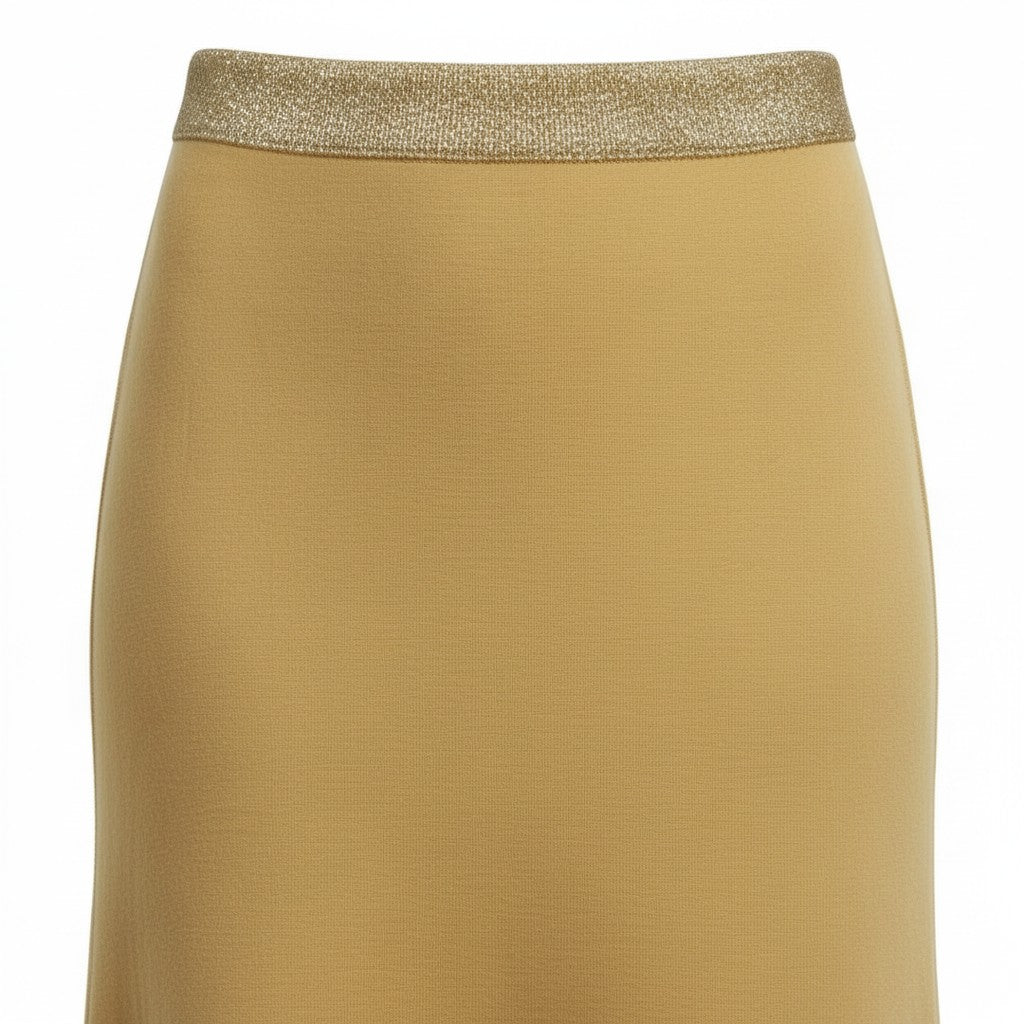 Cotton A-Line Skirt & Oversized Blouse