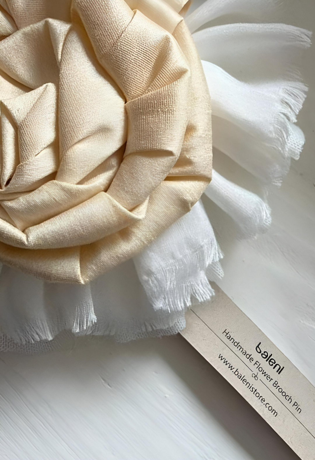 Artisan Fabric Brooch Pin-Magnetic