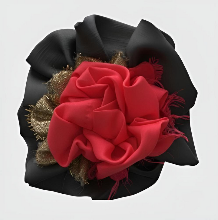 Artisan Rosette Brooch Pin-Magnetic