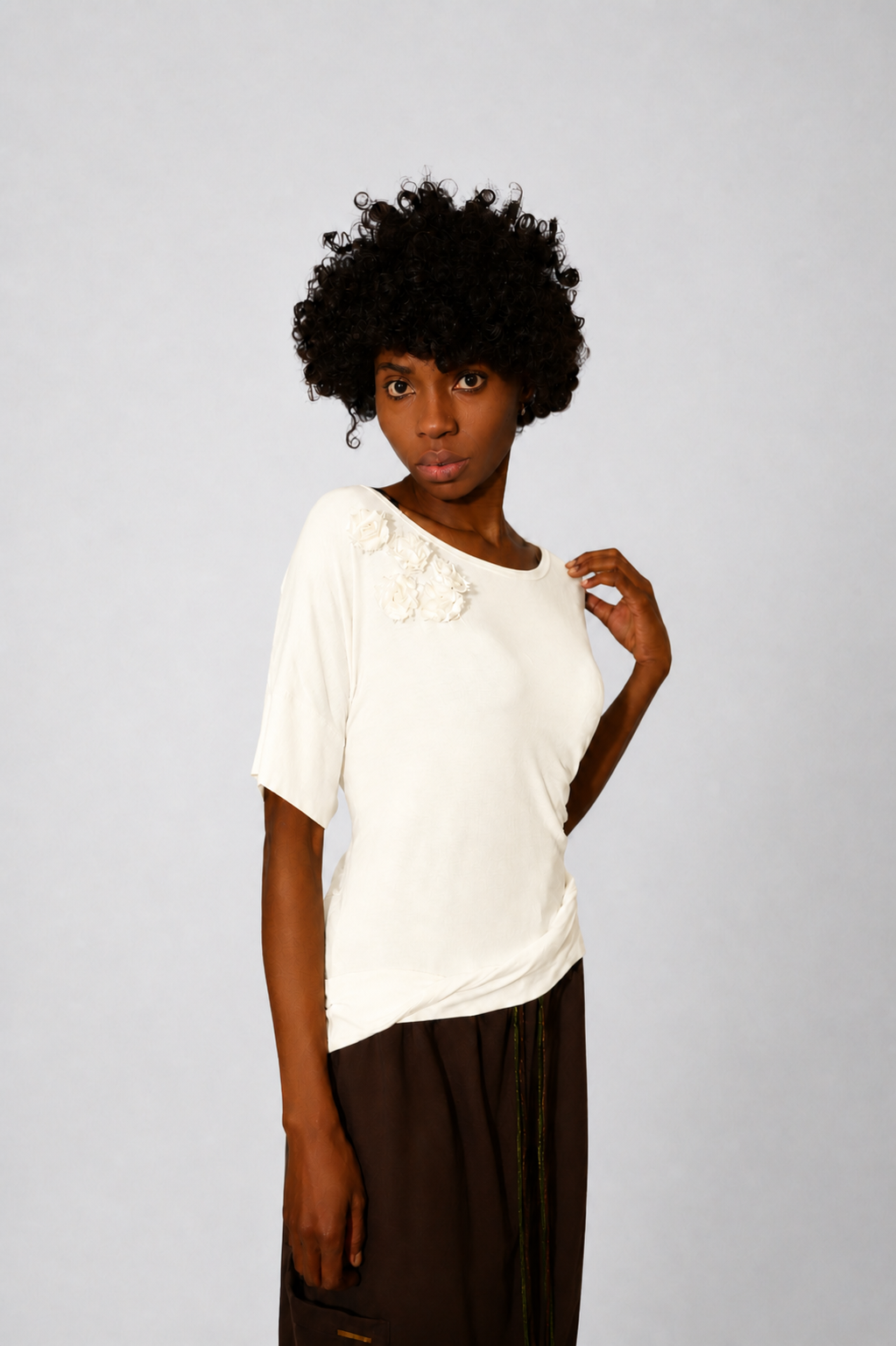 Hemp Spandex Blouse
