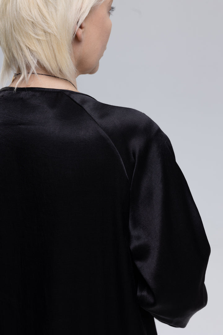 Black maxi dress, made in Armenia - Baleni