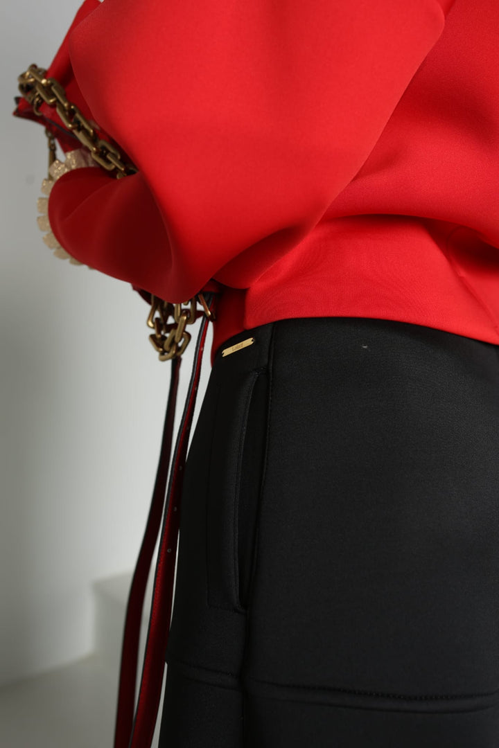 Black maxi skirt made in Armenia