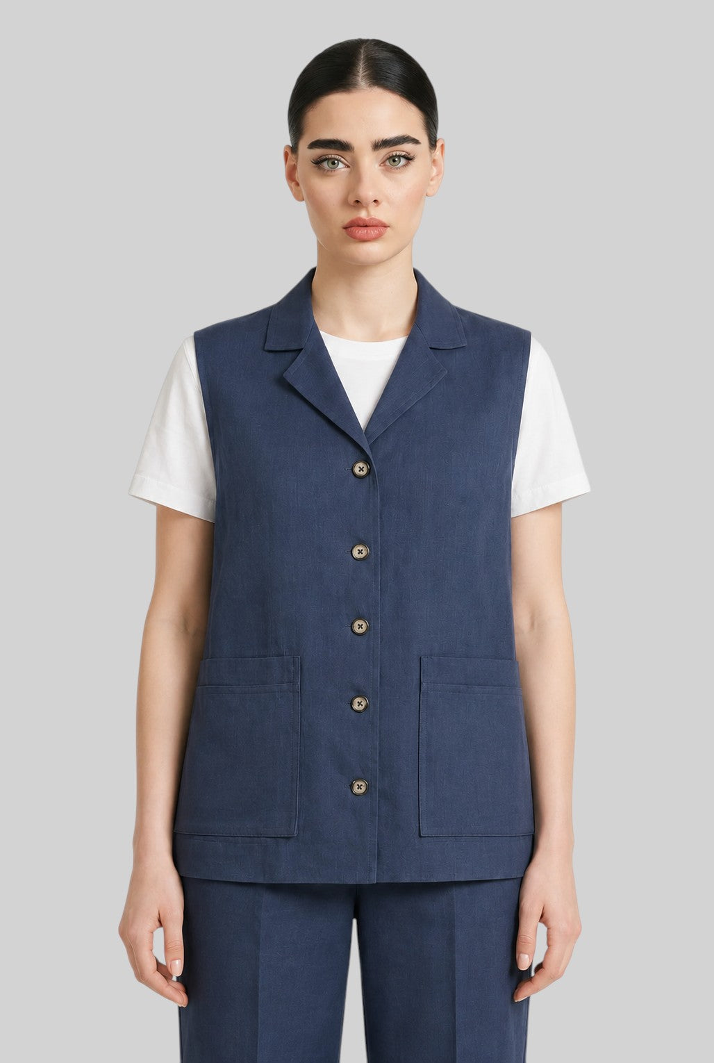 Linen Vest Outfit