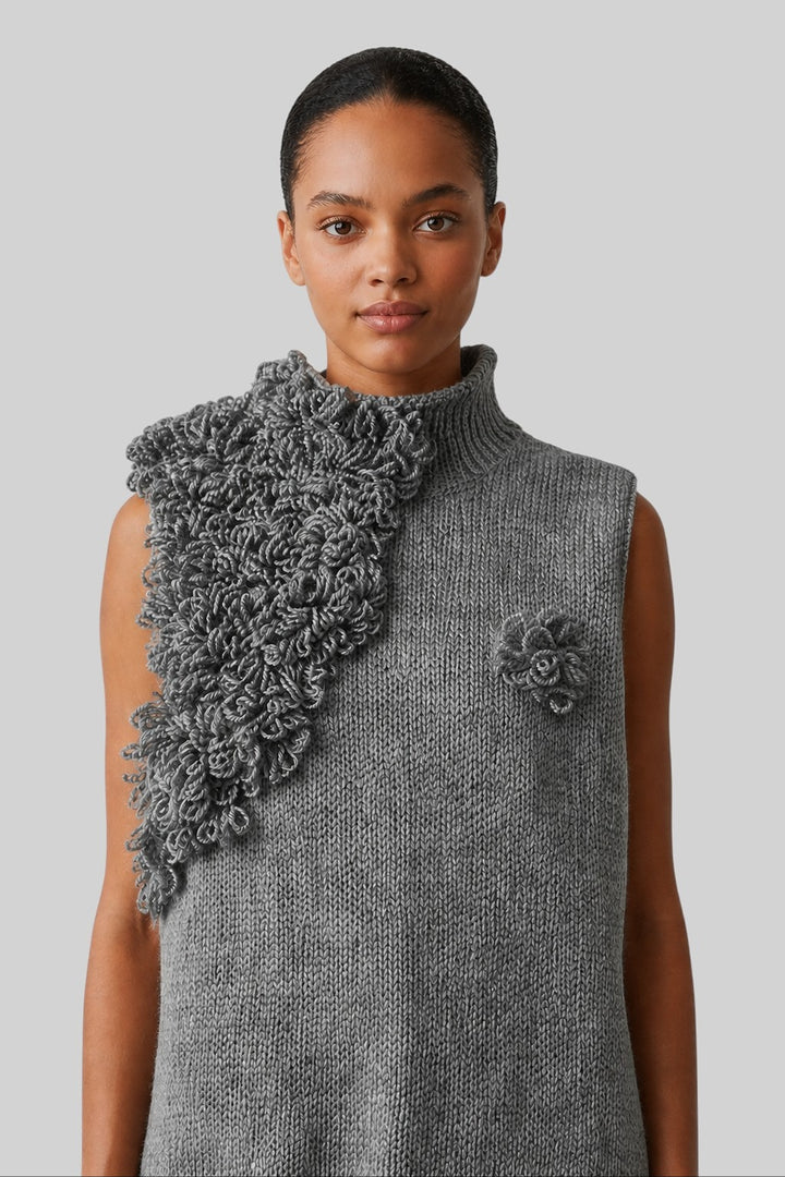 Handmade Knitted Merino Wool Raglan Top