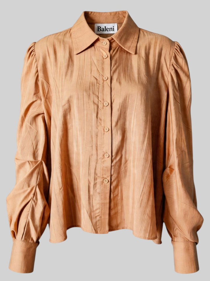 Hand-Dyed Natural Mulberry Silk Shirt