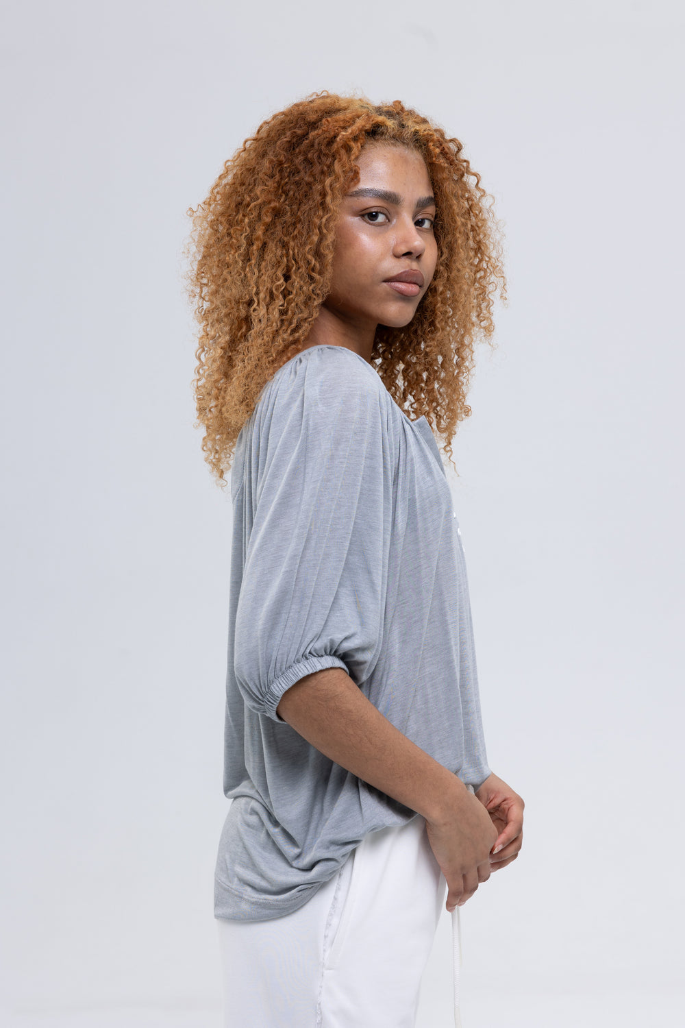 Women's sheer cotton blouse by Baleni