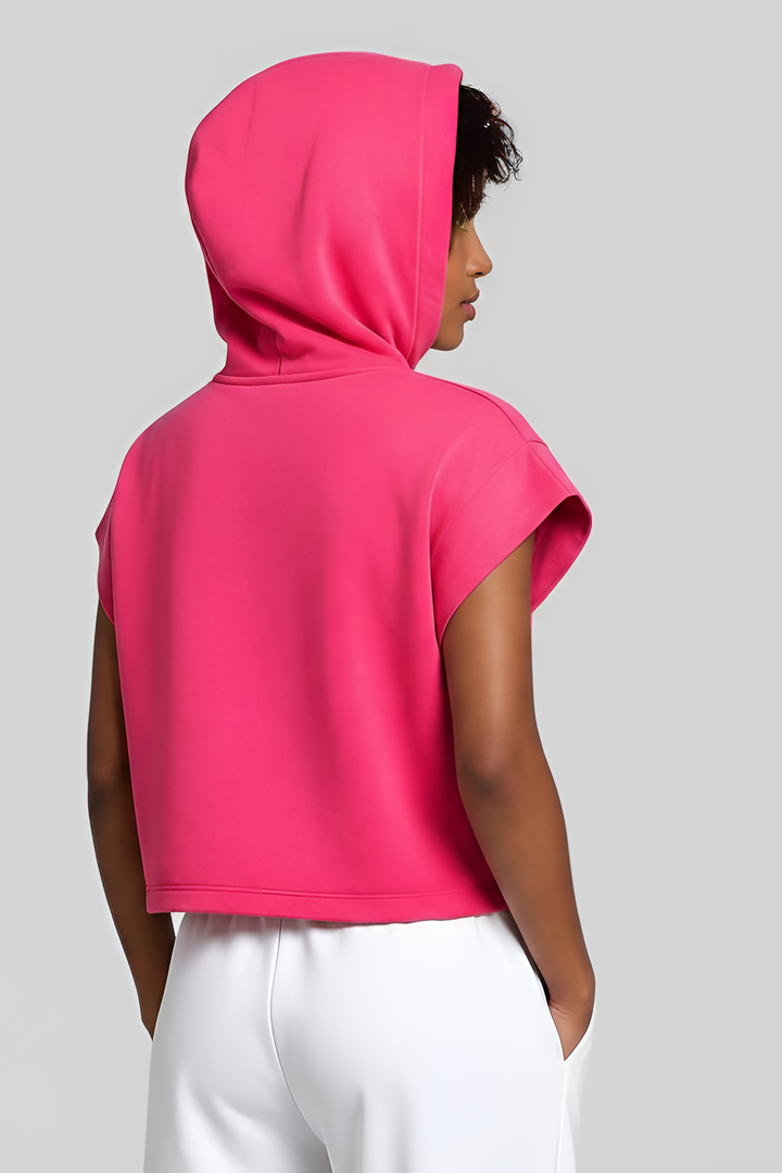 Cropped Hoodie Pullover