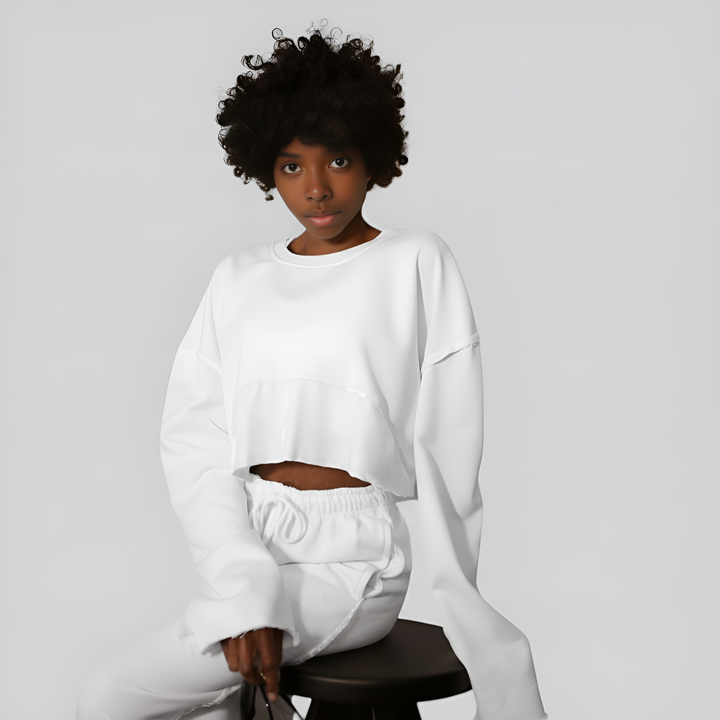 Cotton Three Pieces Silk Velvet Tracksuit