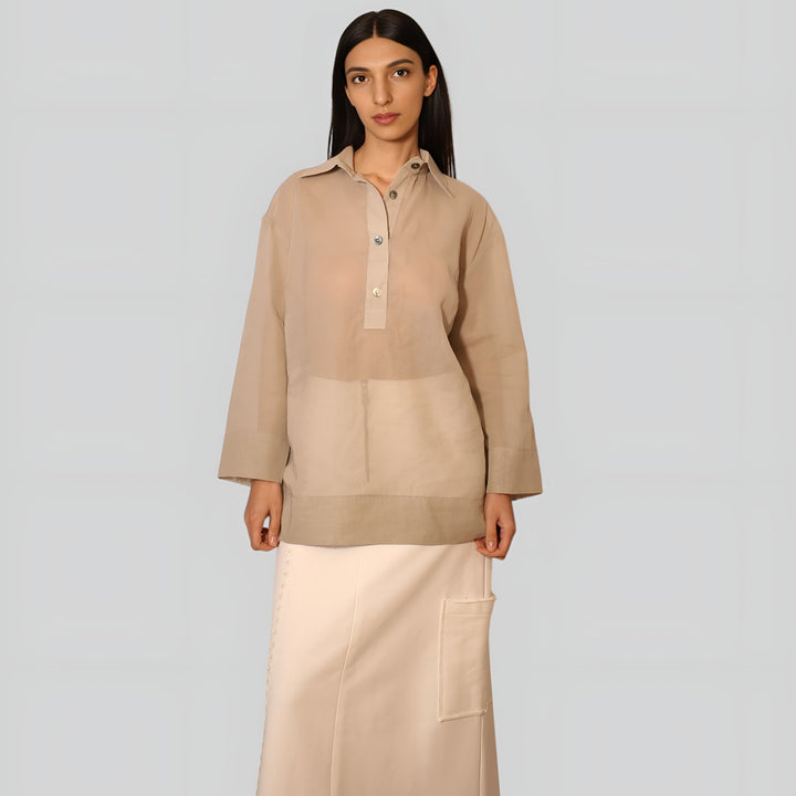 Silk Organza Lightweight Blouse