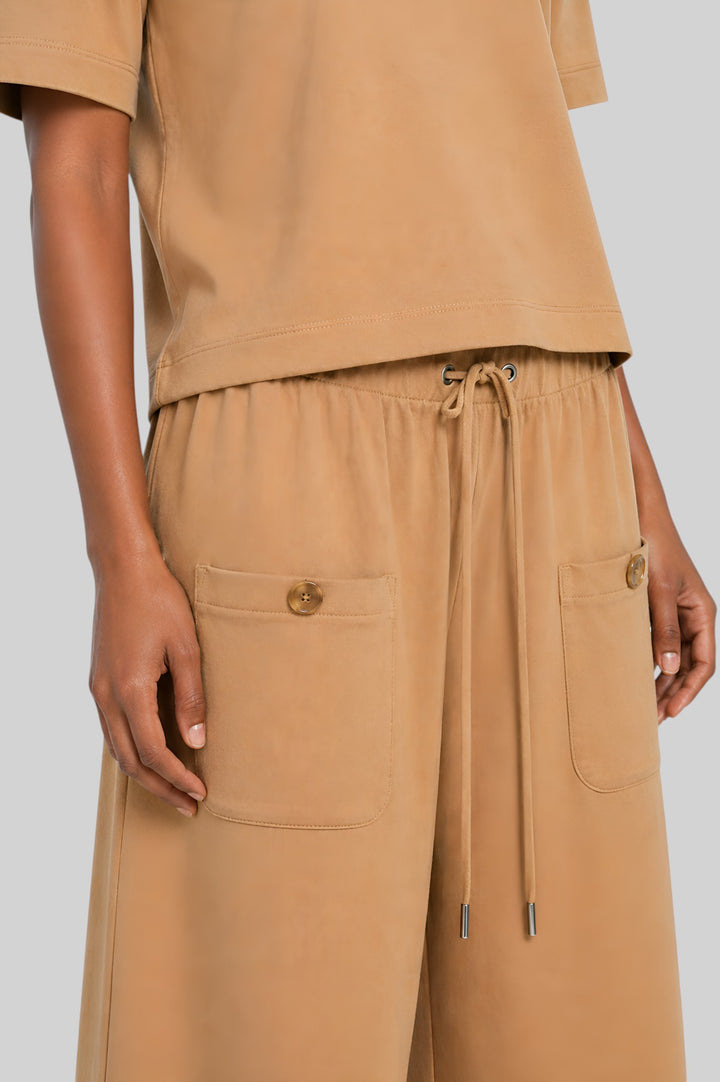 Wide-Leg Bamboo Cotton Jersey Outfit