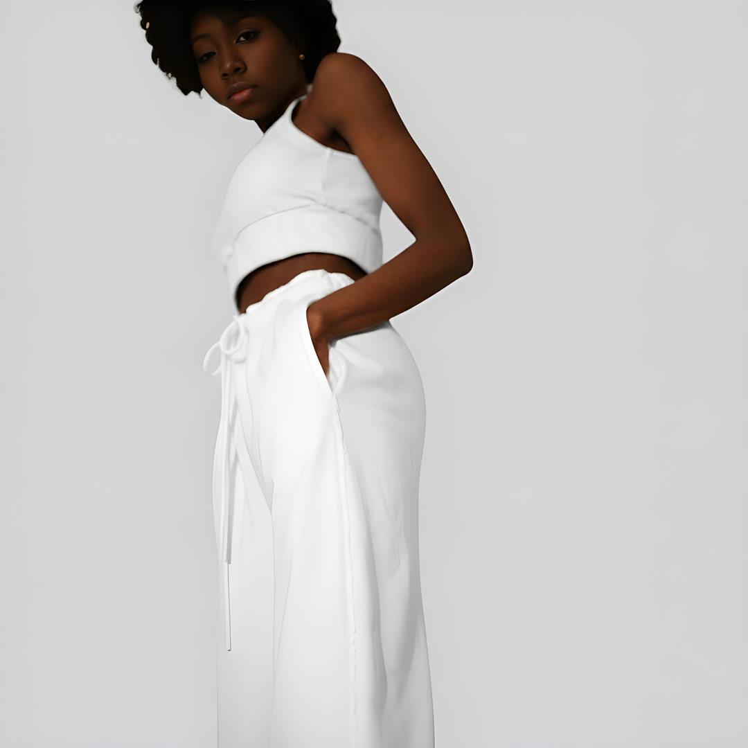 Cotton Three Pieces Silk Velvet Tracksuit