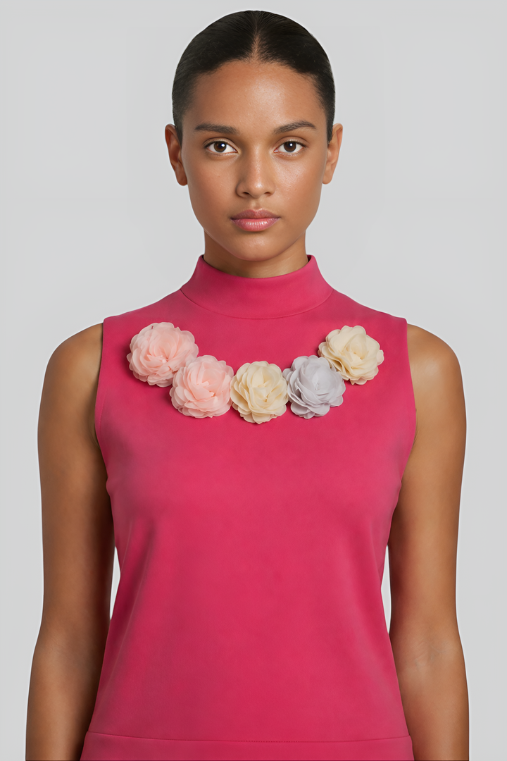 Cotton A-Line Skirt Ensemble