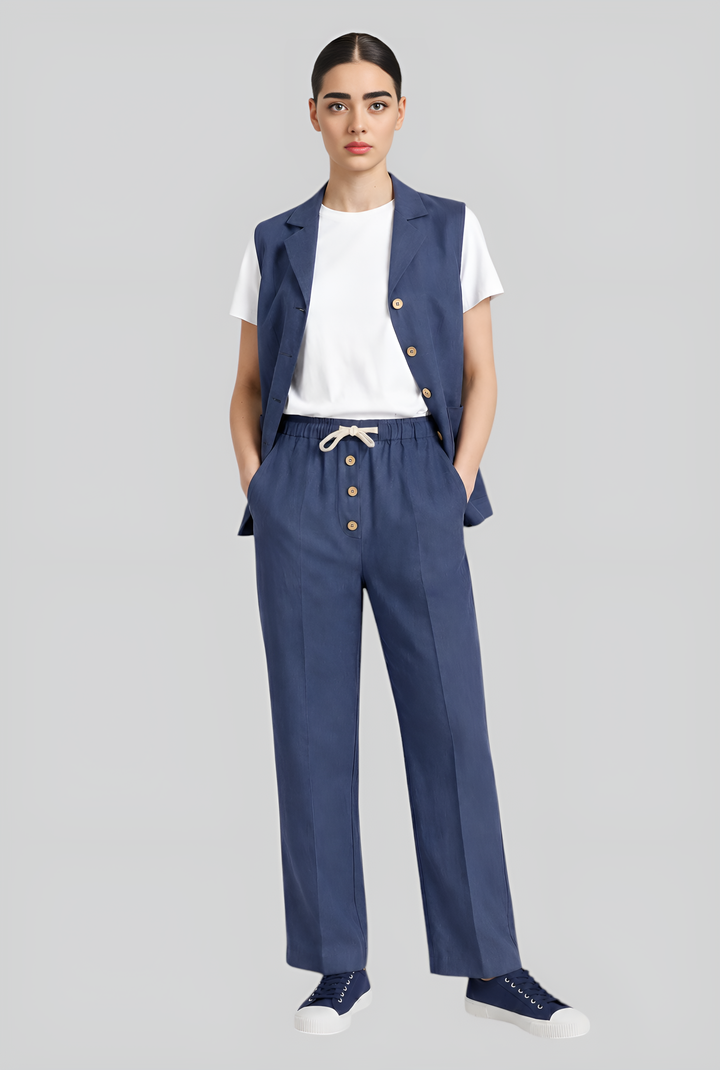 Linen Vest Outfit