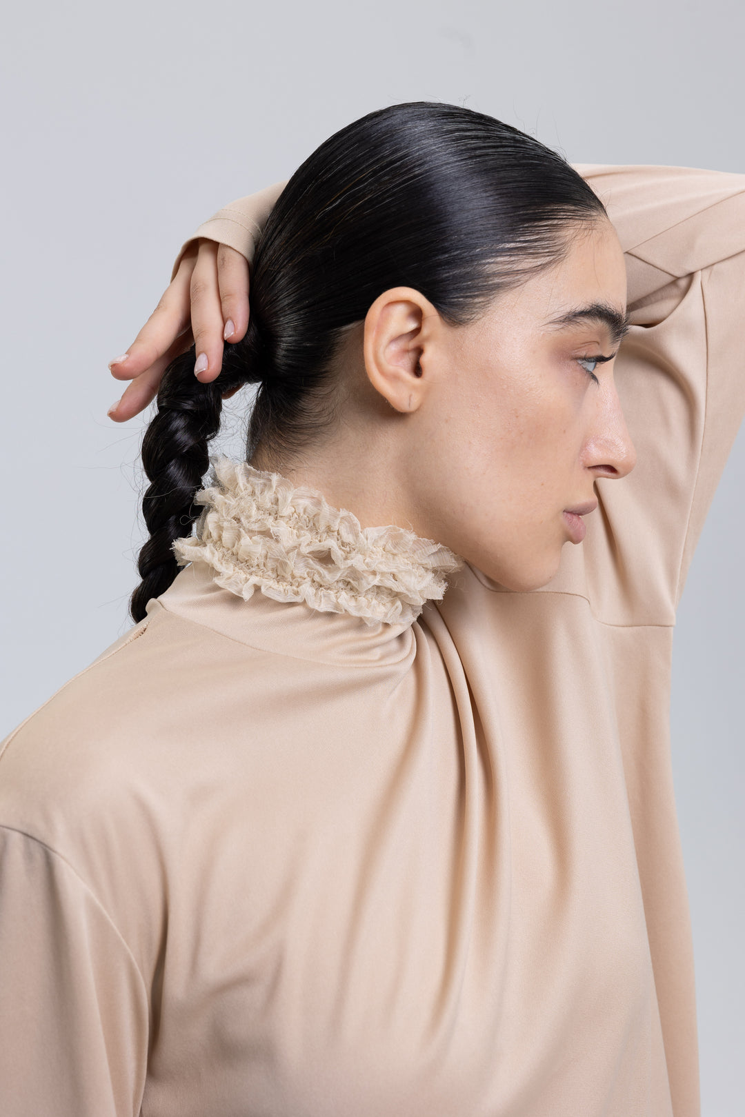 High neck blouse made in Armenia