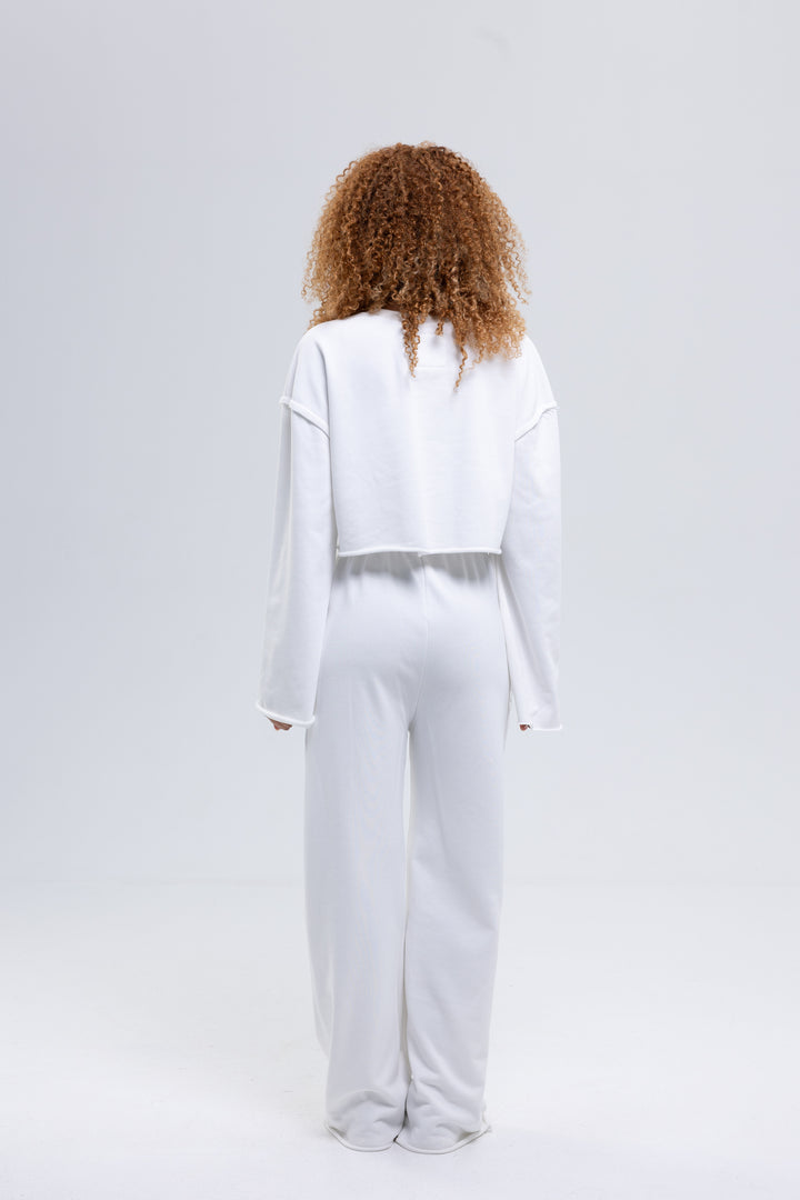 Women's white lounge set by Baleni