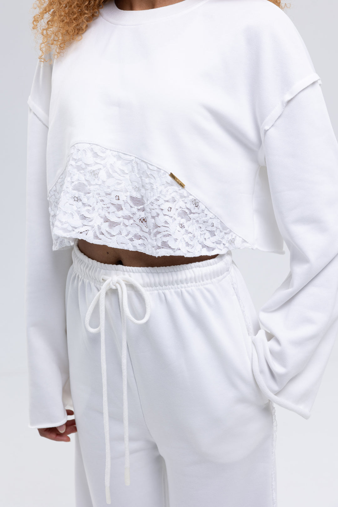 White lounge set made in Armenia